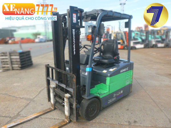 xe nâng điện ngồi lái toyota 7fbe15