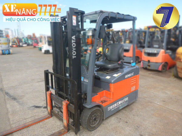 xe nâng điện ngồi lái toyota 7fbe15-2021