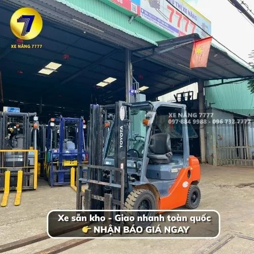 Xe nâng dầu TOYOTA 02-8FD25