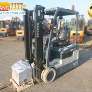 xe nâng điện ngồi lái toyta 7fbe15