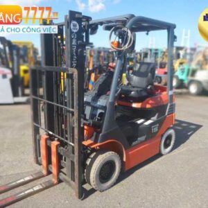 xe nâng điện ngồi lái toyota 8fb15 2021