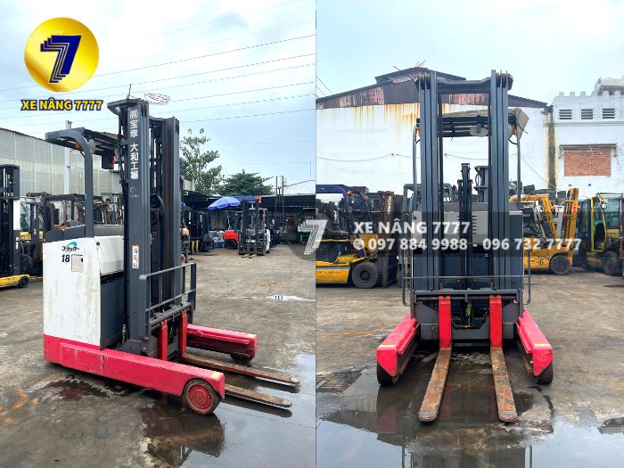 Xe Nâng Điện Đứng Lái NICHIYU FBRMW18-H75B-550MCS