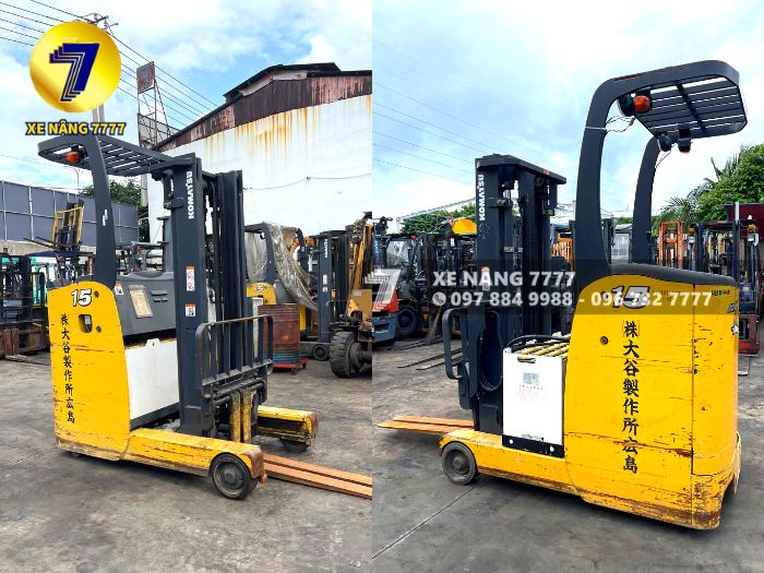 Xe Nâng Điện Đứng Lái KOMATSU FB15RS-14