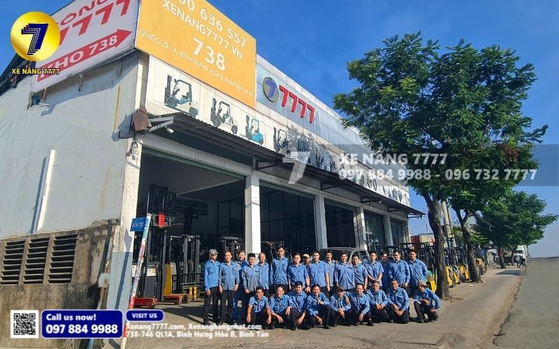 Xe nâng 7777 là địa chỉ uy tín để chọn mua xe nâng cũ
