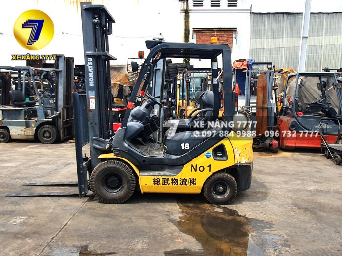 Xe nâng xăng gas KOMATSU FG18T-12