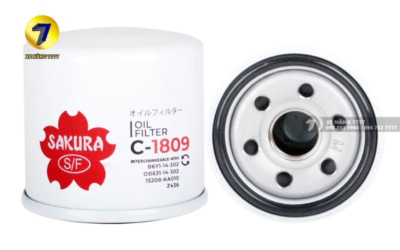 Lọc Nhớt Xe Nâng SAKURA