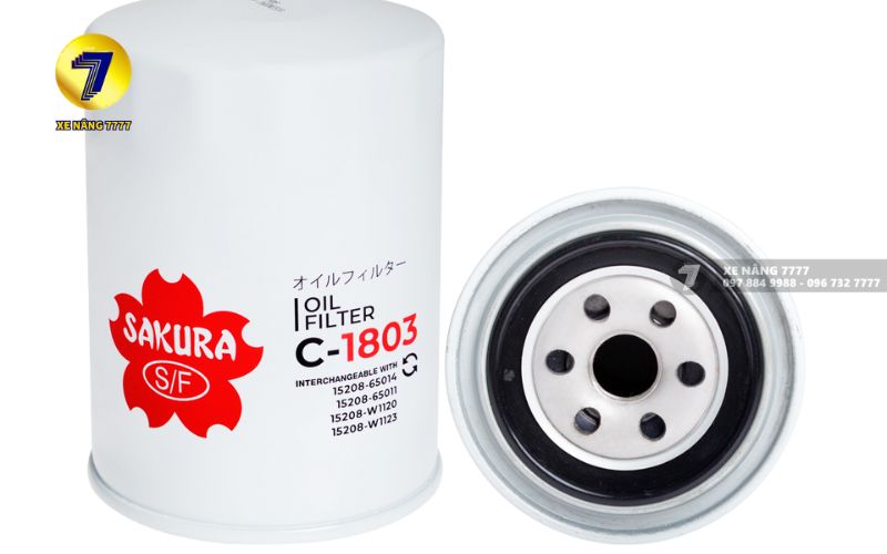 Lọc Nhớt Xe Nâng SAKURA