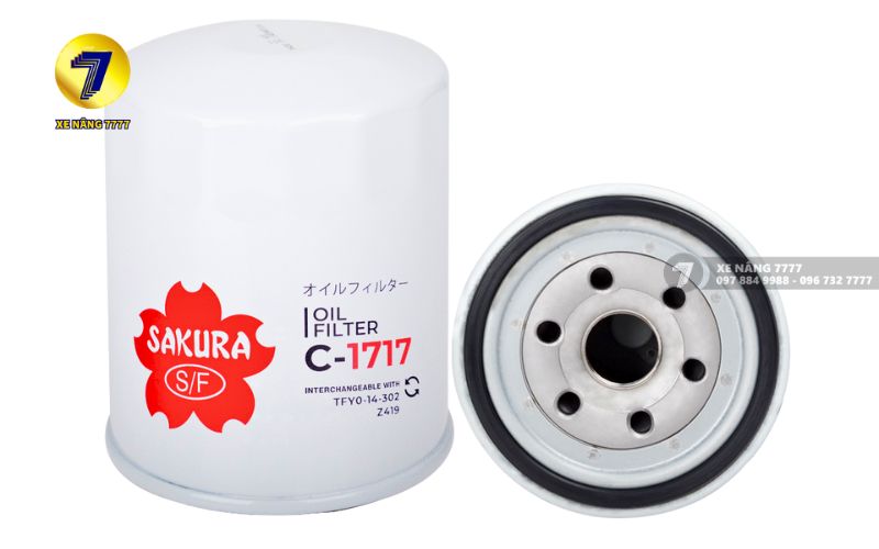 Lọc Nhớt Xe Nâng SAKURA