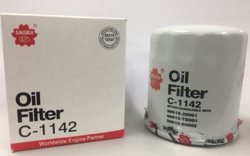 Lọc Nhớt Xe Nâng SAKURA