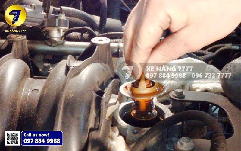 Van hằng nhiệt bị hỏng