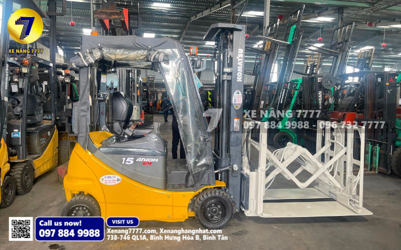 Ưu - nhược điểm của xe nâng điện