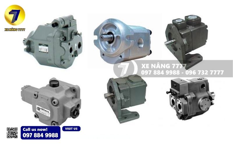 Trên thị trường hiện có rất nhiều loại bơm thủy lực khác nhau