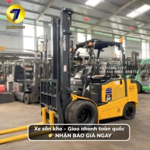 Xe nâng điện ngồi lái 3 tấn KOMATSU FE30-1