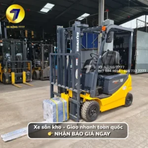 Xe nâng điện ngồi lái 1.5 tấn KOMATSU FB15-12