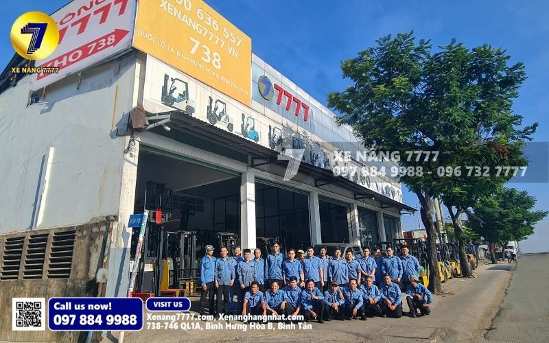 Công ty kỹ thuật Lập Xuân - Đơn vị kỹ thuật trực thuộc Xe Nâng 7777