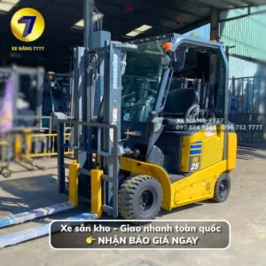 Xe nâng điện ngồi lái 2.5 tấn KOMATSU FE25-1