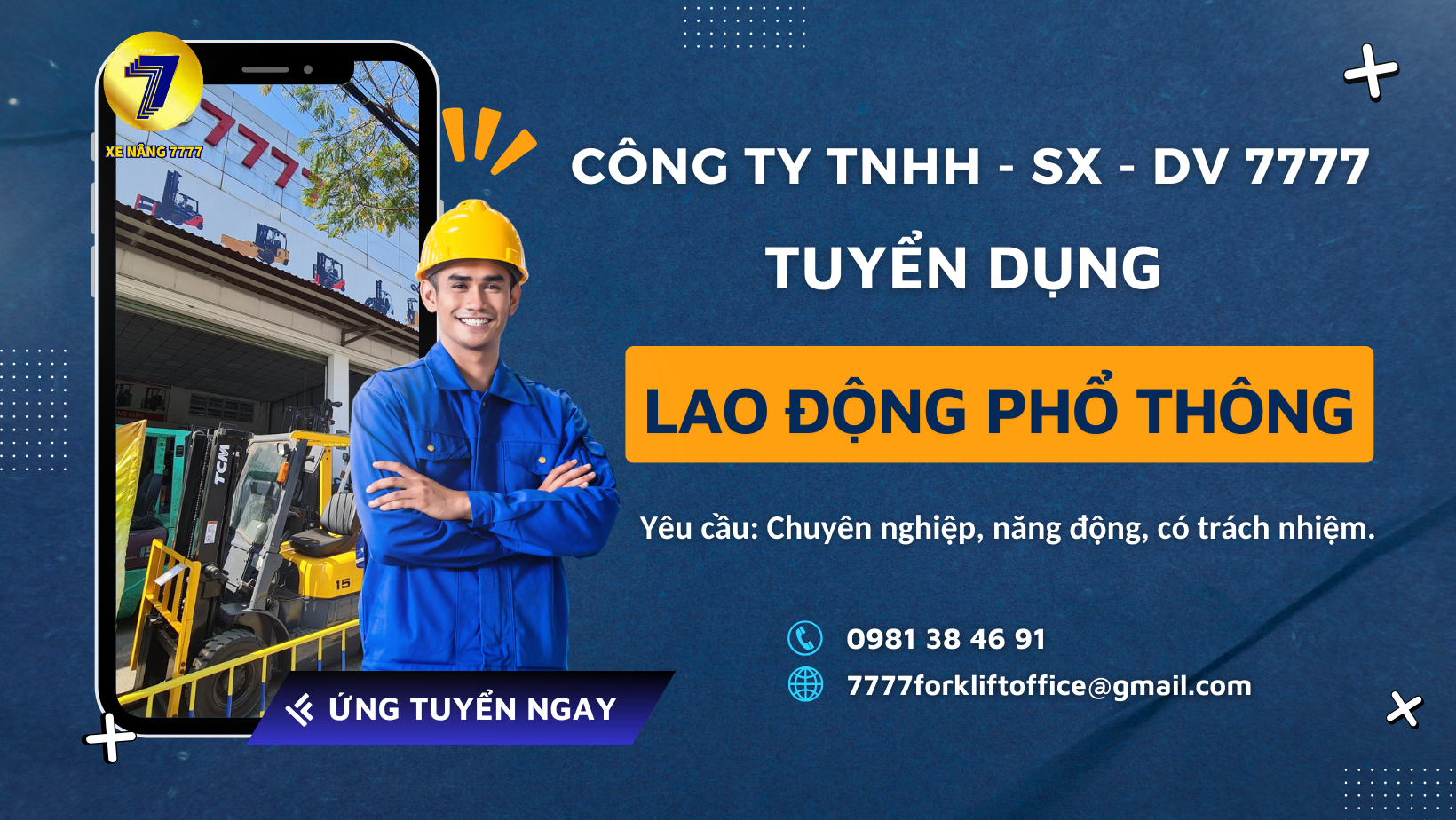 Tuyển dụng lao động phổ thông