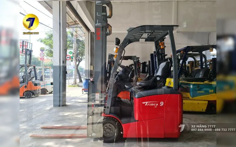 Xe nâng điện ngồi lái NICHIYU FBT9P-80-400 900kg 