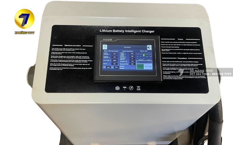Máy sạc bình điện lithium 100A-48V thương hiệu TITANS