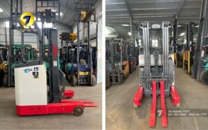 Xe nâng điện đứng lái NICHIYU FBRM15-75-300