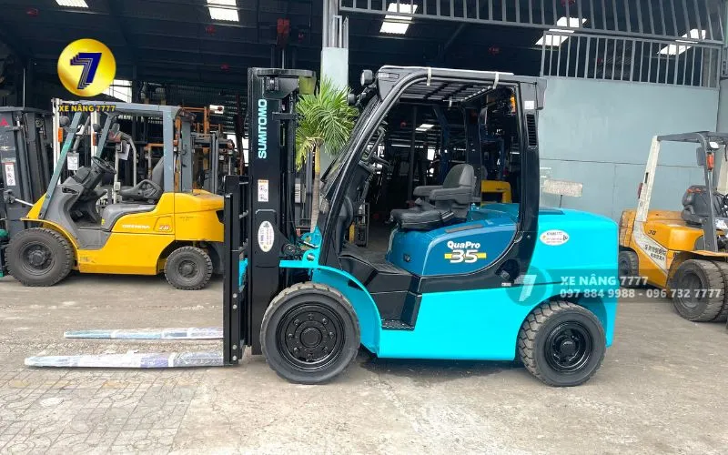 Xe Nâng Dầu 3.5 Tấn SUMOTOMO 22FD35PAXIII: Sức Mạnh Vượt Trội Cho Mọi Kho Bãi