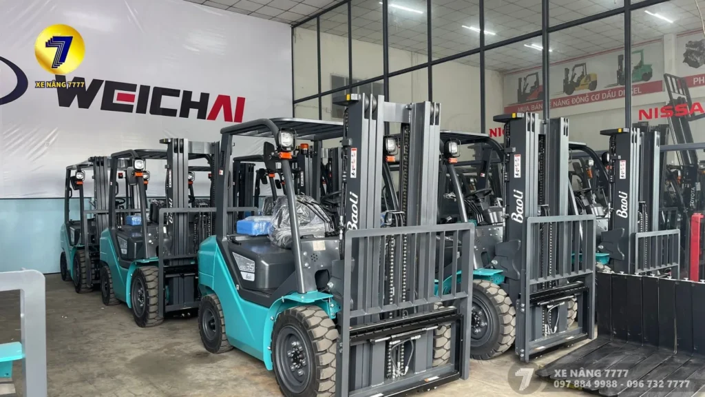 Xe nâng Baoli – Mới 100% - Xe nâng 7777