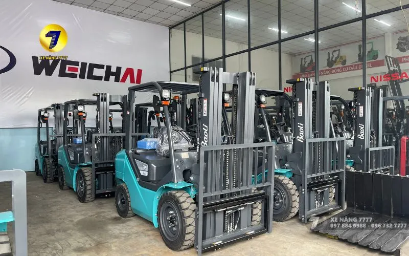 Xe nâng Baoli Xe nâng 7777