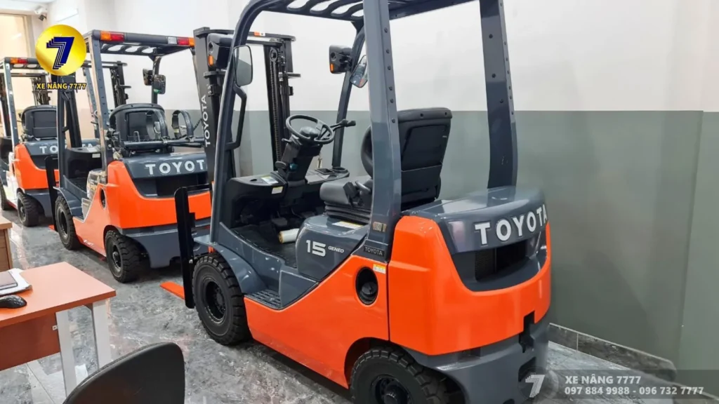 Xe nâng Nhật Bản mới 100% - Xe nâng 7777