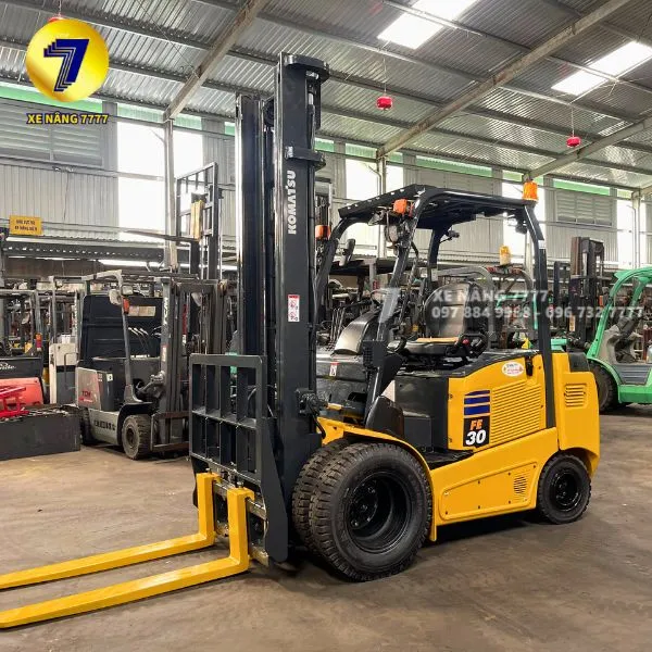 Xe Nâng Điện Ngồi Lái 3 Tấn KOMATSU FE30-1