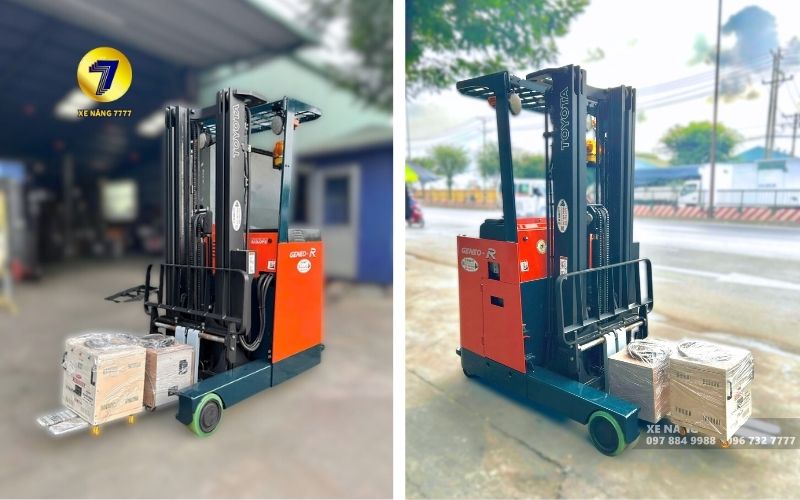 Xe Nâng Điện Đứng Lái 1.5 Tấn TOYOTA 7FBR15