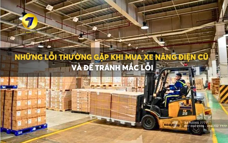 xe nâng điện cũ
