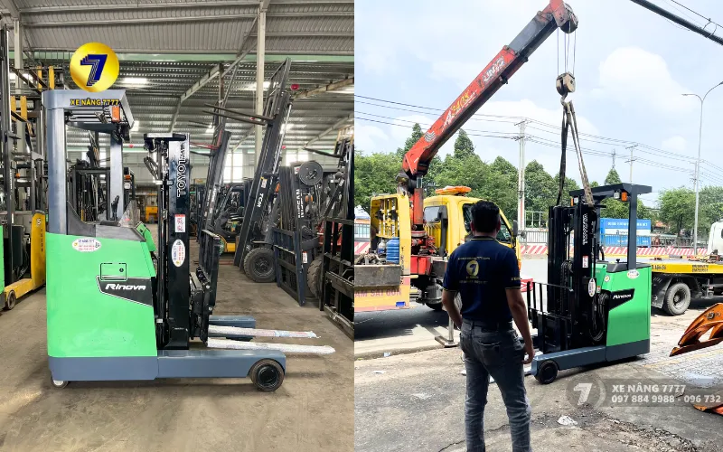 xe nâng điện cũ