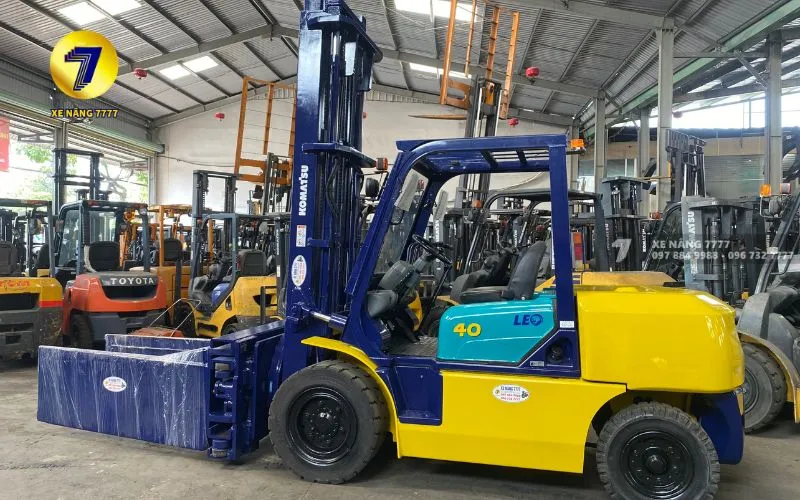 Xe Nâng Dầu 4 Tấn KOMATSU FD40W-7 Sở Hữu Sức Mạnh Vượt Trội