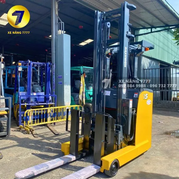 Xe Nâng Điện Đứng Lái 1.5 Tấn KOMATSU FB15RW-15