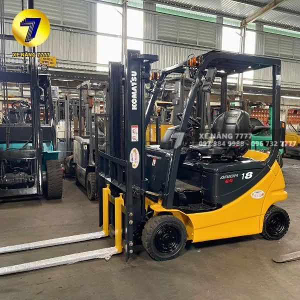 Xe Nâng Điện Ngồi Lái 1.8 Tấn KOMATSU FB18F-12