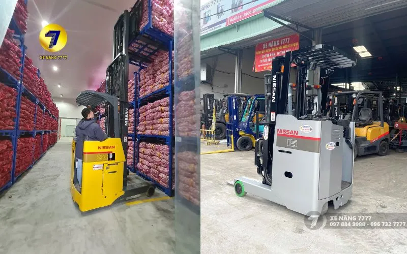 xe nâng nissan