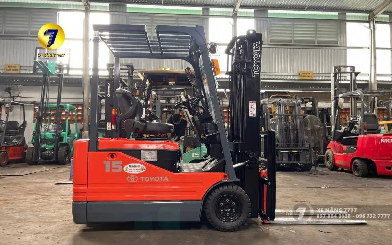 Xe nâng điện Nhật Bản - Xe Nâng 7777