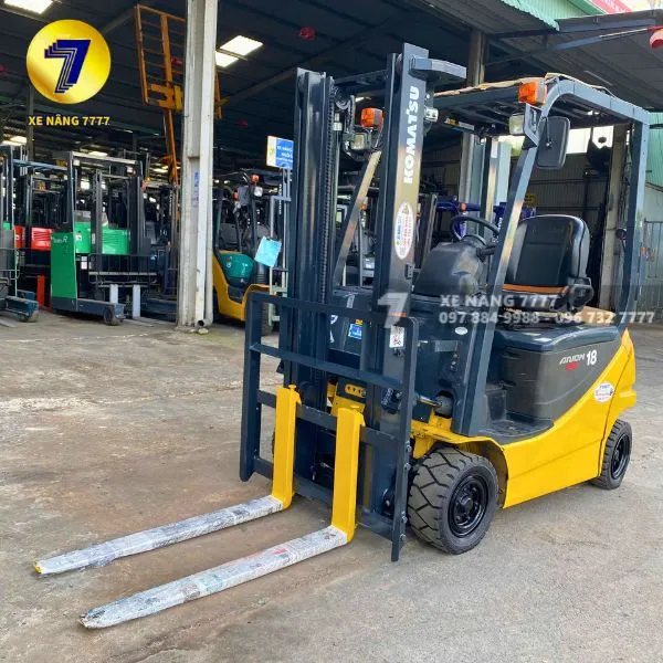 Xe Nâng Điện Ngồi Lái 1.8 Tấn KOMATSU FB18-12