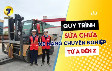 Sửa chữa xe nâng Nhật Bản chuyên nghiệp