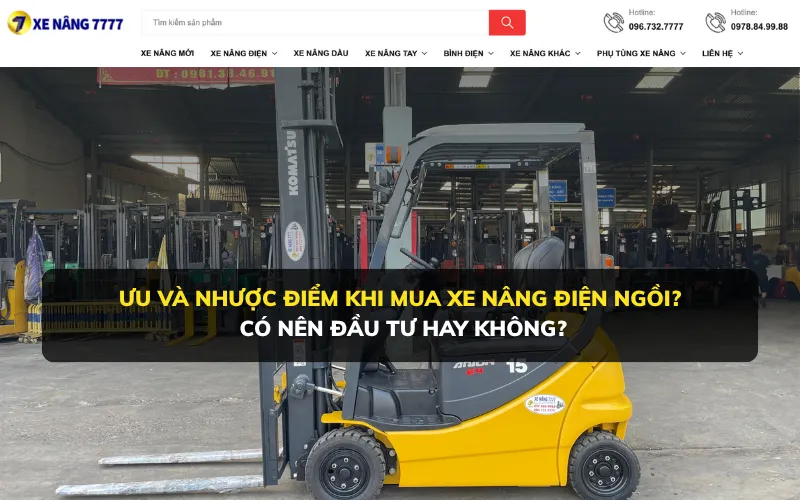 mua xe nâng điện