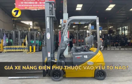 GIÁ XE NÂNG ĐIỆN PHỤ THUỘC VÀO YẾU TỐ NÀO?