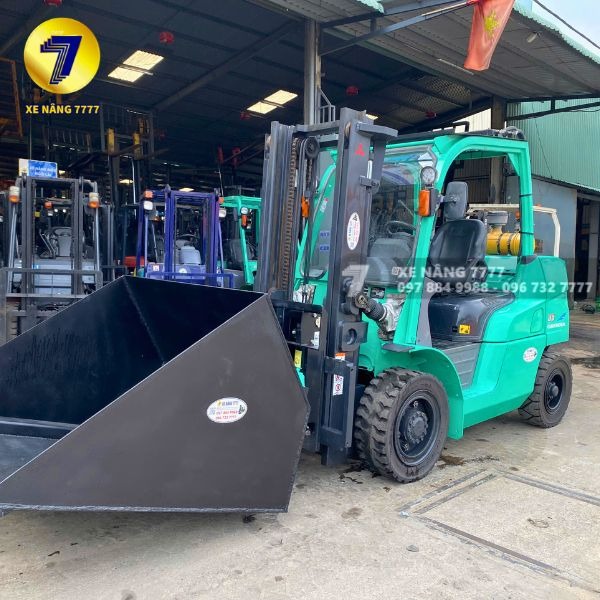 Xe Nâng Dầu 3.5 Tấn MITSUBISHI FDE35NT