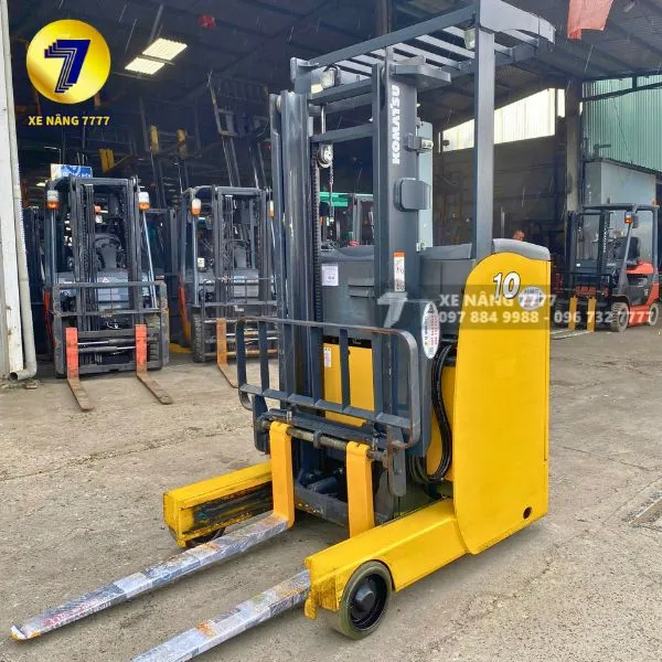 Xe Nâng Điện Đứng Lái 1 Tấn KOMATSU FB10RL-15