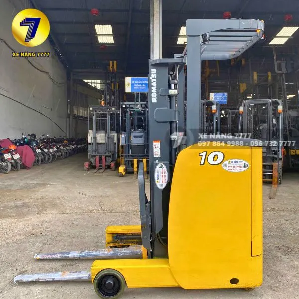 Xe Nâng Điện Đứng Lái 1 Tấn KOMATSU FB10RL-15