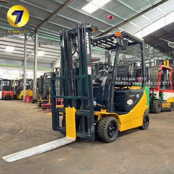 Xe Nâng Điện Ngồi Lái 1.5 Tấn KOMATSU FB15-12
