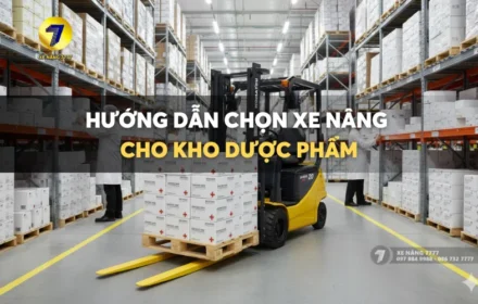 xe nâng cho kho dược phẩm