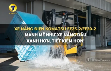 xe nâng điện ngồi Komatsu FE25-2/FE30-2