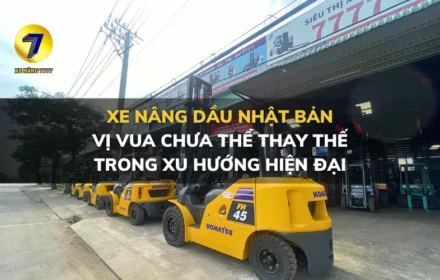 Xe Nâng Dầu Nhật Bản