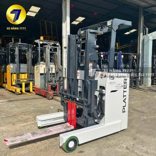 Xe Nâng Điện Đứng Lái 1.5 Tấn NICHIYU FBRW15-85B-450MCS