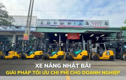 Xe nâng Nhật bãi